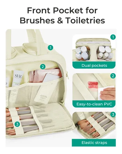 Neceser Mujer Impermeable Organizador Bolso Maquillaje