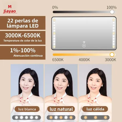 Espejo De Maquillaje Portátil Con Visera Solar Para Coche Co