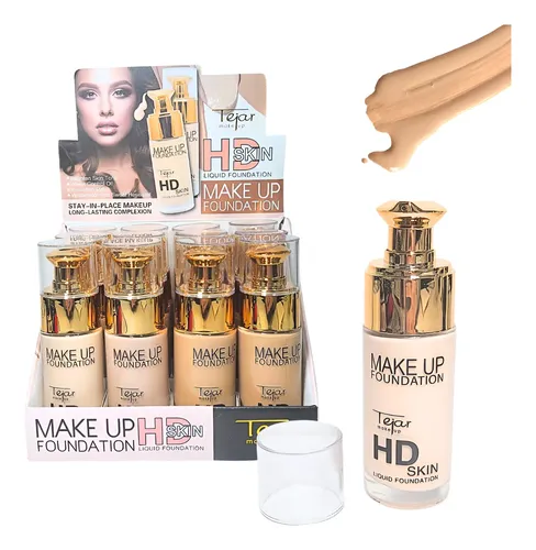 Base Liquid Foundation Hd Skin Tejar Makeup Corrector Rostro