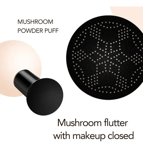 Base Cushion Corrector Esponja Hongo Larga Duración