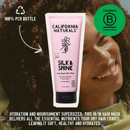 *l Mascarilla Capilar California Naturals Deep Repair De 350