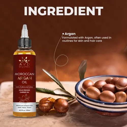Aceite De Argan Avd Organics Hidratante Capilar 120ml