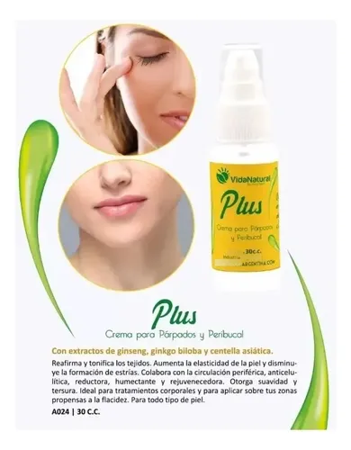 Crema Efecto Botox Sin Arrugas Párpados Boca Bolsas Ojos