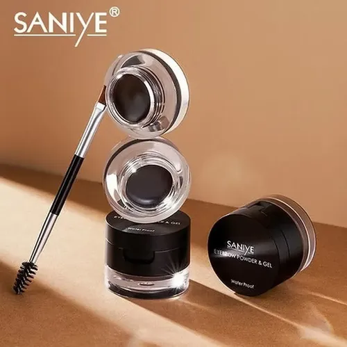 Sombra Y Gel Para Cejas 2 En 1 Saniye M250 24hs
