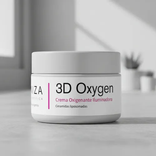 Crema Oxigenante Iluminadora Niza 3d Oxigen 60g Todo Tipo De Piel Día/noche