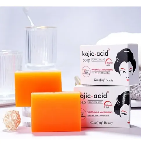 Jabón Facial Corporal Con Ácido Kojico Aclarante Antiedad