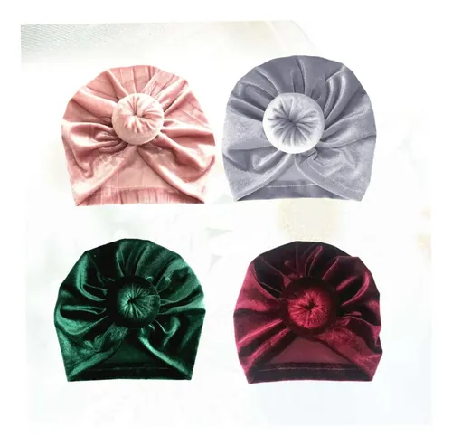 Good 4piezas Gorro Turbante For Niño Niña Accesorios
