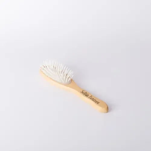 Cepillo Cabello Seco Filamento Biodegradable Sentidabotanica Color Madera