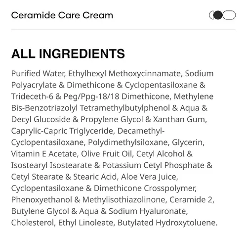 Crema Hidratante Ceramida Spf 40 Hombres Y Mujeres 50ml