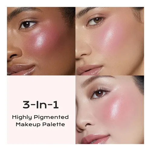 Nymph Paleta De Maquillaje Con Iluminador/rubor/bronceador