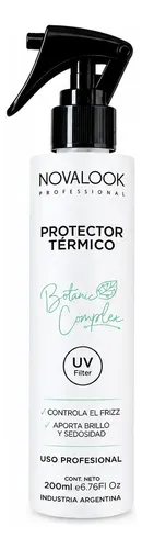 Protector Térmico Capilar Novalook Anti Frizz Filtro Uv 210m