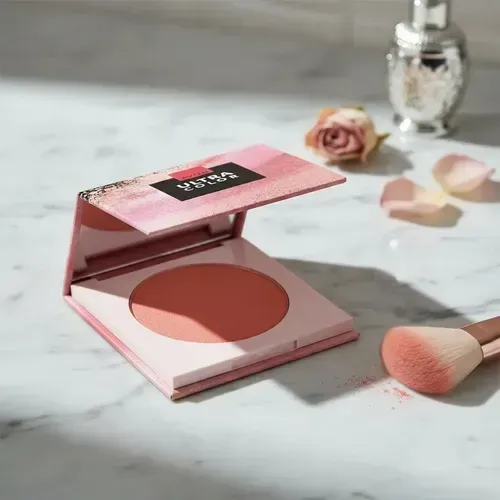 Avon Ultra Color Rubor En Polvo Tono Coral Iluminado