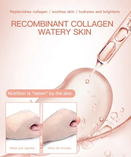 Mascarilla De Colágeno 5pcs,mascarilla Reponedora De