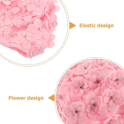 Gorro De Baño Para Mujer: Gorro De Baño Impermeable Grande P