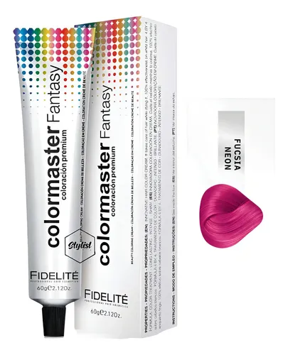 Tintura Fidelite Fantasy Colormaster Fuscia Neon