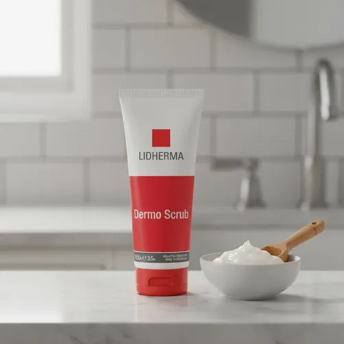 Dermo Scrub Lidherma Exfoliante Facial Limpieza Profunda