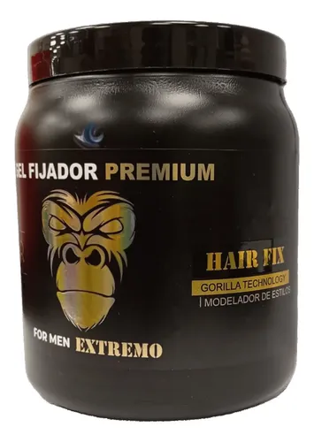 Gel Fijador Extremo Premium Gorila 900g Walfor Ideal Trenzas