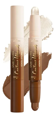 Maquillaje Para Contorno Facial Cool Story Stick 2 En 1 Resi