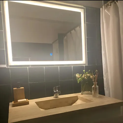Espejo Led Cuadrado 90×90 Touch