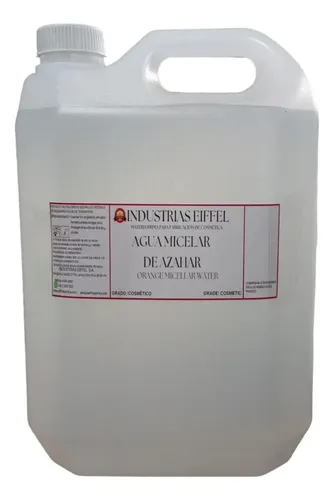 Agua Micelar De Azahar Natural 10 Litros Materia Prima