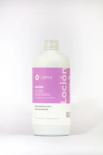 Locion Acido Salicillico 2% Niacinamida 3% X500ml Libra Loc