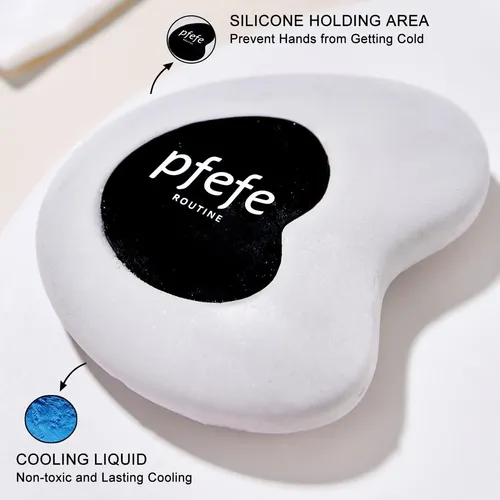 Gua Sha Cryo De Acero Inoxidable Pfefe – Facial Y Corporal