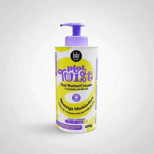 Manteiga Modeladora Lola Plot Twist Rulos 480g