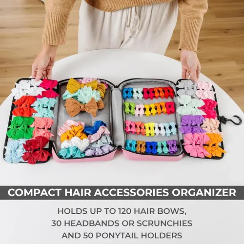 Organizador De Diademas Y Lazos Sazy Collections 2 En 1