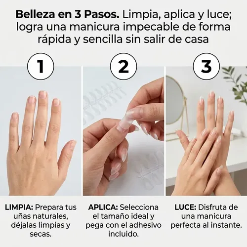 Tips Almendra Soft Mate 450pcs Extensiones Uñas Gel