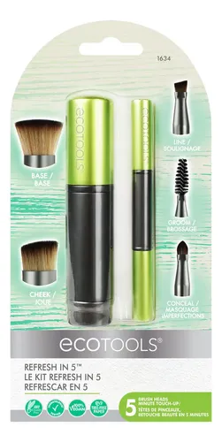 Ecotools 5 Brochas En 5 Minutos / Refresh In 5 Color Verde
