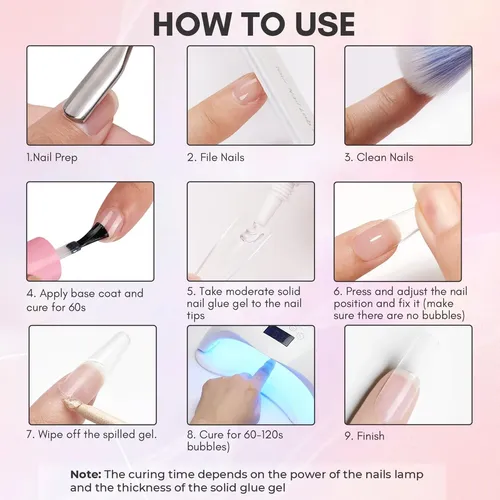 Pegamento Gel Uñas Makartt 15 Ml Para Uñas Postizas Y