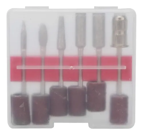Set De Limas De Uñas Eléctricas Usb, Perforadora Portátil, 6