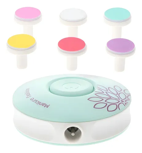 Set De Limas Eléctrico, Afilador De Uñas Adultos Bebes Según Stock Circular