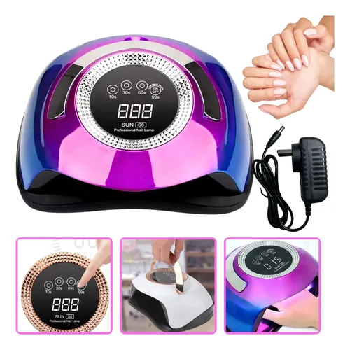 Cabina Uv/led Sun S6 Eloise 168w Para Manicuria Y Pedicuria Tornasol