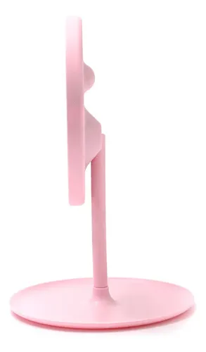 Espejo Led Skora Con Base 3 Modos De Luz Usb Tut Tuttishop Marco Rosa