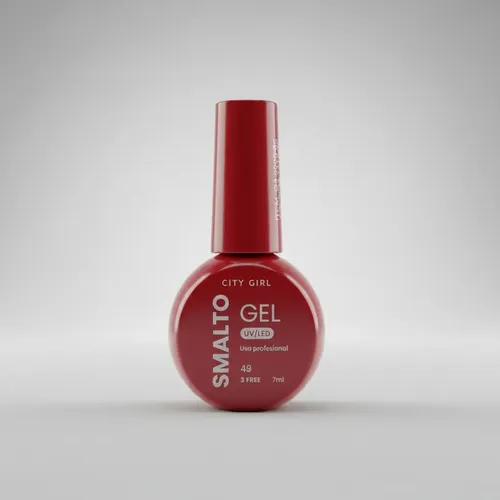 Esmalte De Uñas Profesional City Girl Smalto 7ml N49