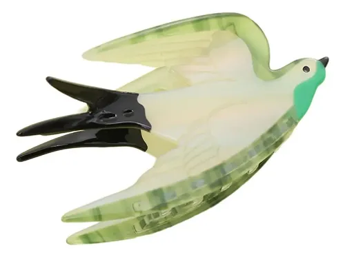 Fun Swallow Clip (1 Unidad), Color Verde