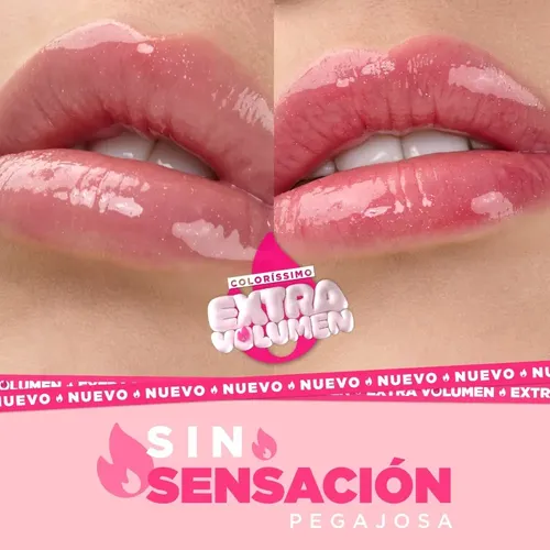 Labial Líquido Vogue Colorissimo Extra Volumen Fuego Latino