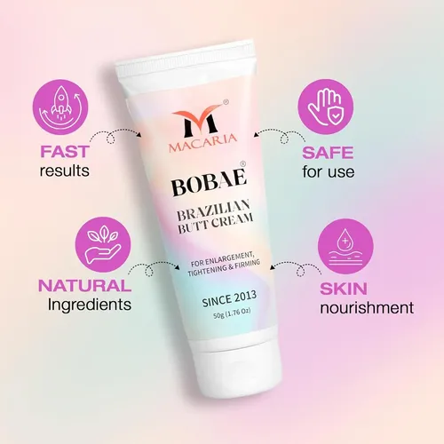 Crema Reafirmante Para Glúteos Bobae 50g