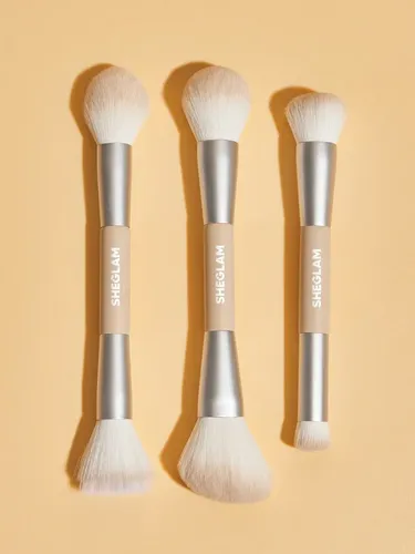 Sheglam Face Essentials Brush Set With Bag – Brochas Nude