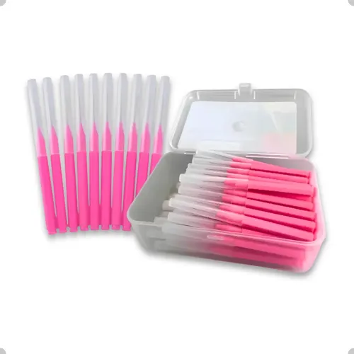 Cepillo De Pestañas Ultrafino Para Laminación De Cejas, 20 U
