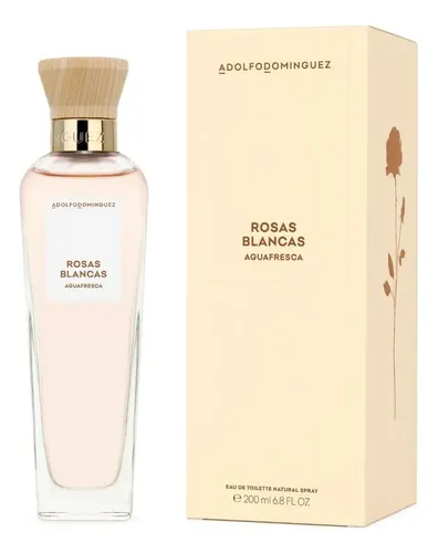 Perfume Mujer Adolfo Dominguez Rosas Blancas Edt 200ml