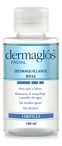 Desmaquillante Bifaz De Ojos Y Labios Dermaglós X100ml