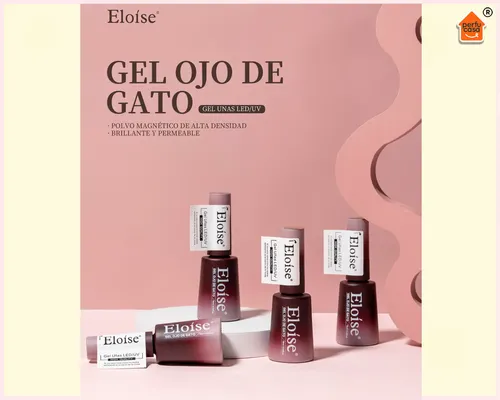 Esmalte Gel Semipermanente Ojo De Gato Magnético 10ml Kit X6