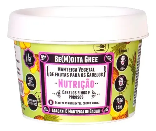 Tratamiento Nutrición Lola Cabellos Finos Y Porosos X 100g.