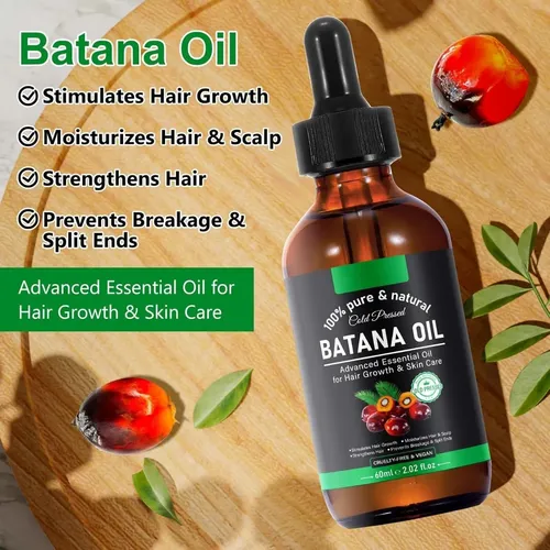 2pcs Aceite De Batana 100% Puro Crecimiento Capilar