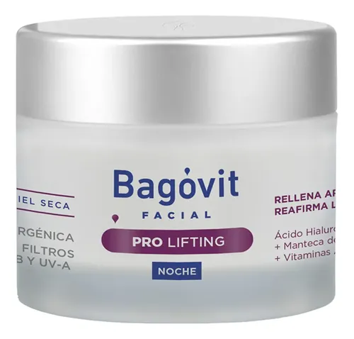 Bagovit Pro Lifting Crema Noche Piel Seca Anti Arrugas 55g