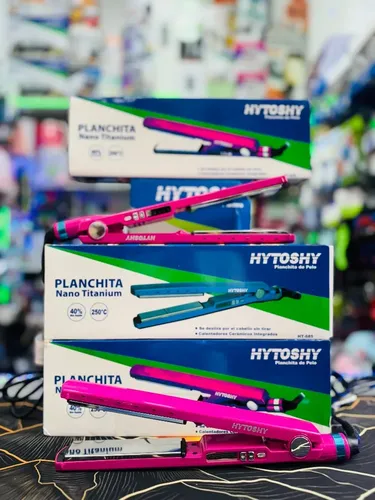 Planchita Nano Titanium Plancha De Pelo Alisado Hytoshy
