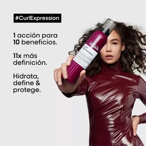 Shampoo X300ml Y Mascara X250ml Curl Expression Rulos Loreal