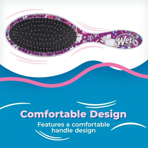 Cepillo Wet Brush Detangler Pro Llama. 22cm